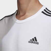 adidas Essentials 3-Stripes T-shirt Wit Zwart