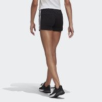 Adidas Essentials Slim 3-Stripes Short Femme Noir