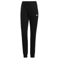 adidas Essentials French Terry 3-Stripes Broek Dames Zwart