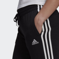 adidas Essentials French Terry 3-Stripes Broek Dames Zwart
