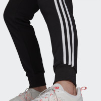 adidas Essentials French Terry 3-Stripes Broek Dames Zwart