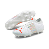 Chaussures de Foot PUMA FUTURE Z 4.1 Gazon/gazon artificiel (MG) Blanc/rouge