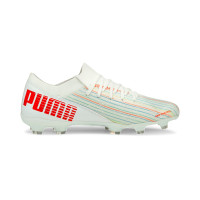 Chaussures de Foot PUMA Ultra 3.2 Gazon/gazon artificiel (MG) Blanc/rouge