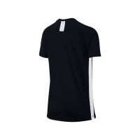 Nike Dry Academy Trainingsshirt Kids Zwart Wit Wit