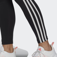 adidas Designed To Move 3-Stripes 7/8 Sportlegging Dames Zwart Wit