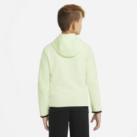 Nike Sportswear Tech Fleece Sweat à Capuche Full Zip Enfants Vert Noir