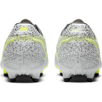 Nike Mercurial Vapor 14 Academy Grass/Artificial Turf Chaussures de Foot (MG) Blanc Noir Argent Jaune