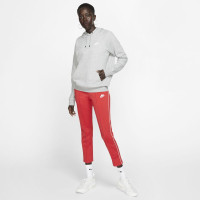 Nike Sportswear Essential Hoodie Femme Gris Foncé Blanc