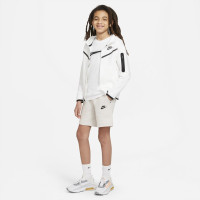 Nike Tech Fleece Short Enfants Beige Noir