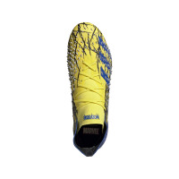 adidas Predator Freak.1 Gras Voetbalschoenen (FG) Geel Blauw Zwart