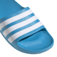 adidas Adilette Aqua Slippers Kids Azuurblauw Wit