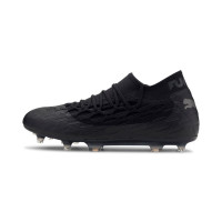 Chaussures de football PUMA FUTURE 5.2 NETFIT pour gazon artificiel (MG), asphalte noir