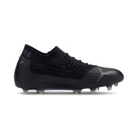 Chaussures de football PUMA FUTURE 5.2 NETFIT pour gazon artificiel (MG), asphalte noir