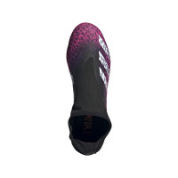Chaussure de Chaussures de Foot adidas Predator Freak.3 LL Grass (FG) Noir blanc rose