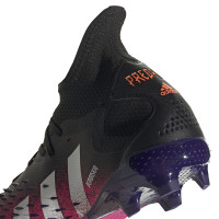 adidas Predator Freak.2 Terrain sec Chaussures de Foot (FG) Noir Blanc Rose