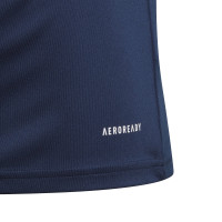 Maillot de football adidas Squadra 21 pour enfants bleu foncé blanc