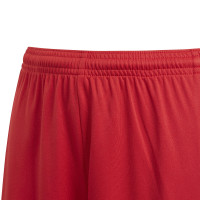 adidas Squadra 21 Short de Foot Enfants Rouge Blanc