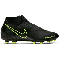 Nike PHANTOM VSN ACADEMY DF Gras / Kunstgras Voetbalschoenen (MG) Zwart Zwart Volt