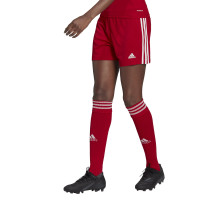 adidas Squadra 21 Short Football Femmes Rouge Blanc