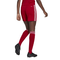 adidas Squadra 21 Short Football Femmes Rouge Blanc
