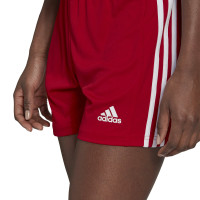 adidas Squadra 21 Short Football Femmes Rouge Blanc