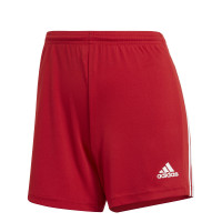 adidas Squadra 21 Short Football Femmes Rouge Blanc