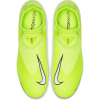 Nike PHANTOM VSN ACADEMY DF Gras / Kunstgras Voetbalschoenen (MG) Volt Wit