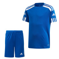 Ensemble d'entraînement Adidas Squadra 21 pour enfants bleu bleu blanc