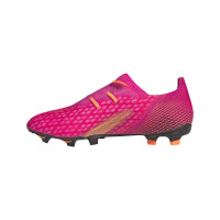 adidas X Ghosted.2 Gras Voetbalschoenen (FG) Roze Zwart Oranje