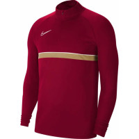 Haut d'Entraînement Nike Dri-Fit Academy 21 rouge blanc