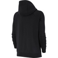 Nike Sportswear Essential Hoodie Full Zip Vrouwen Zwart Wit
