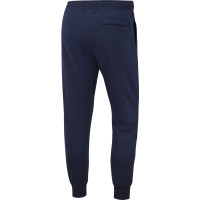 Pantalon de survêtement polaire Nike Sportswear Club bleu foncé blanc