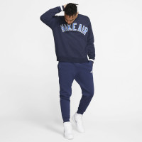 Nike Sportswear Club Fleece Pantalon de Jogging Bleu Foncé Blanc