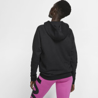 Nike Sportswear Essential Hoodie Femme Noir Blanc