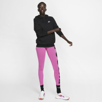 Nike Sportswear Essential Hoodie Femme Noir Blanc