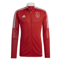 adidas Ajax Full-Zip Trainingspak 2021-2022 Rood