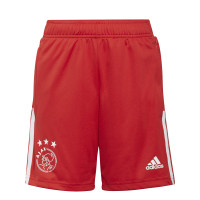adidas Ajax Short d'Entraînement 2021-2022 Enfants Rouge