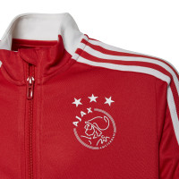 adidas Ajax Full-Zip Trainingspak 2021-2022 Kids Rood