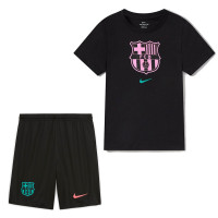 Nike FC Barcelona Summer/Training Set Enfant Noir Rose Bleu