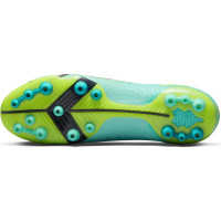 Chaussures de Foot Nike Mercurial Vapor 14 Elite en gazon artificiel (AG) Turquoise Lime