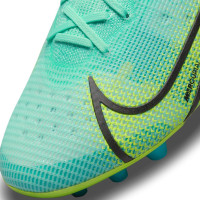 Nike Mercurial Vapor 14 Elite Kunstgras Voetbalschoenen (AG) Turquoise Lime