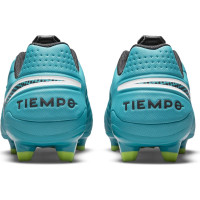 Nike Tiempo Legend 8 Academy Gazon Naturel Gazon Artificiel Chaussures de Foot (MG) Turquoise Blanc Lime