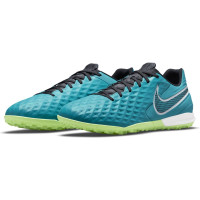 Nike Tiempo Legend 8 Academy Turf Voetbalschoenen (TF) Turquoise Wit Lime