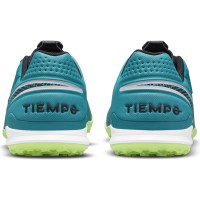 Nike Tiempo Legend 8 Academy Turf Voetbalschoenen (TF) Turquoise Wit Lime