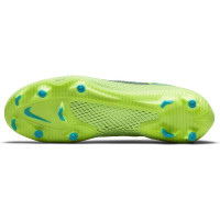 Nike Phantom GT Academy Gras / Kunstgras Voetbalschoenen (MG) Lime Turquoise