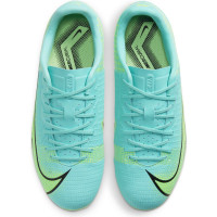 Nike Mercurial Vapor 14 Academy Herbe et gazon artificiel (MG) Chaussures de Foot pour enfants Turquoise Lime