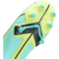 Nike Mercurial Superfly 8 Academy Herbe et gazon artificiel (MG) Chaussures de Foot pour enfants Turquoise Lime