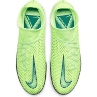 Chaussure de football Nike Phantom GT Academy DF Herbe et gazon artificiel (MG) Lime Turquoise