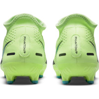 Nike Phantom GT Academy DF Gras / Kunstgras Voetbalschoenen (MG) Lime Turquoise