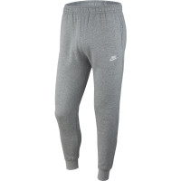 Pantalon de survêtement en polaire Nike Sportswear Club gris blanc